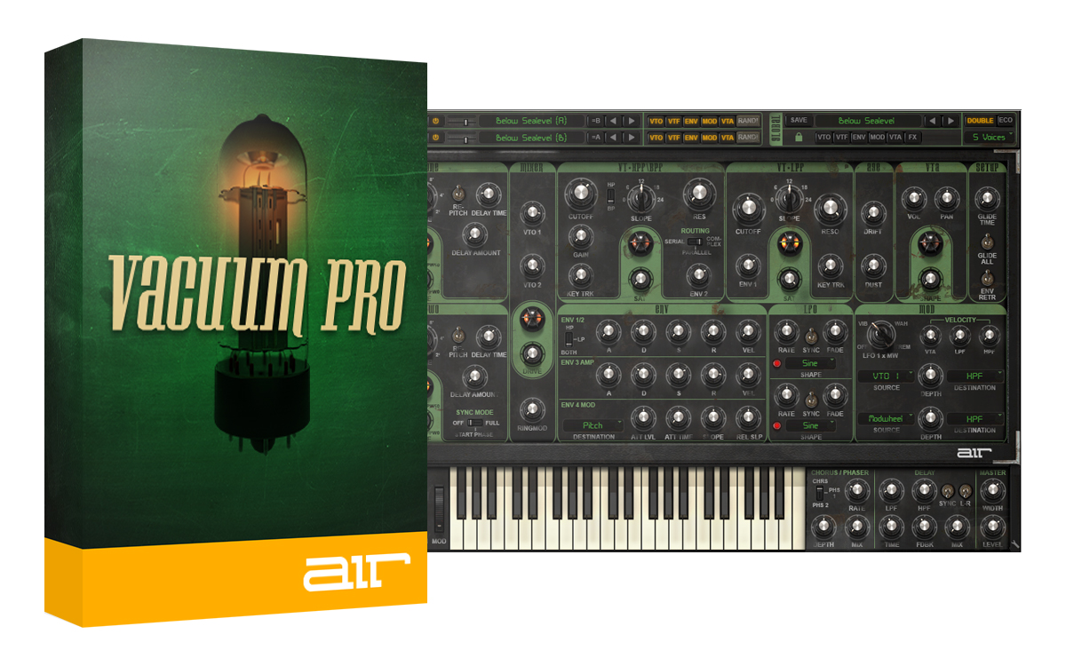 Air Vacuum Pro -  Analog Synth (Latest Version)
